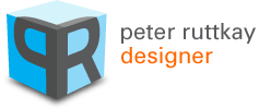 peter ruttkay web designer logo