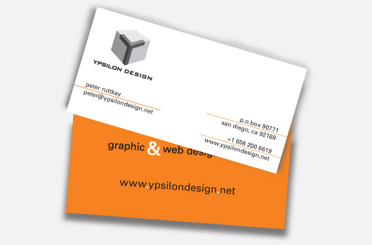 ypsilon business card